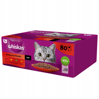 Whiskas mokré krmivo mix príchutí 6,8 kg